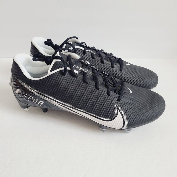 Nike Vapor Edge Speed 360 Football Cleats DO1145-001 Size 14.5 Wide Black main image 4